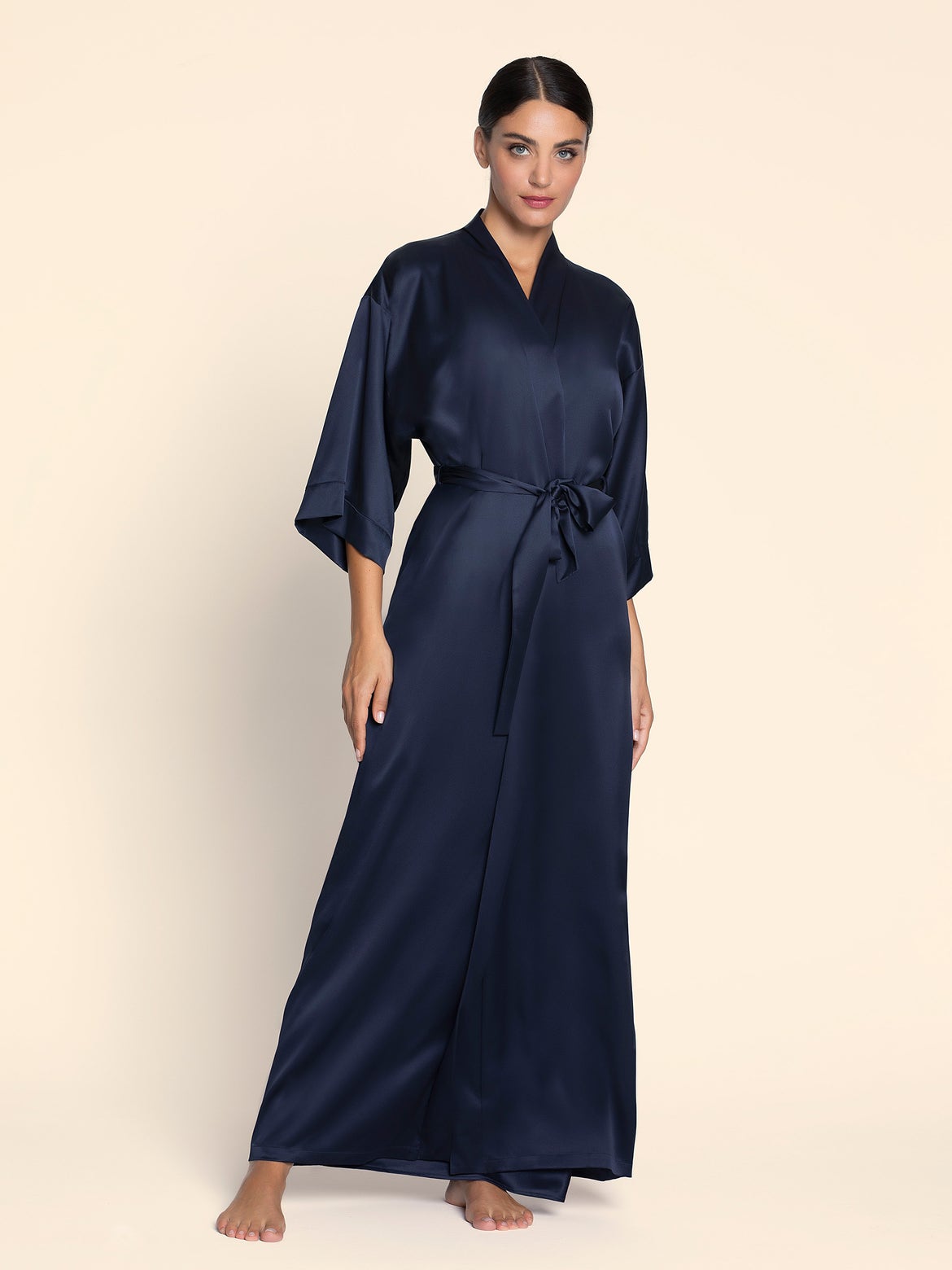 Lise Charmel Morgenmantel Eclat Couture bleu night