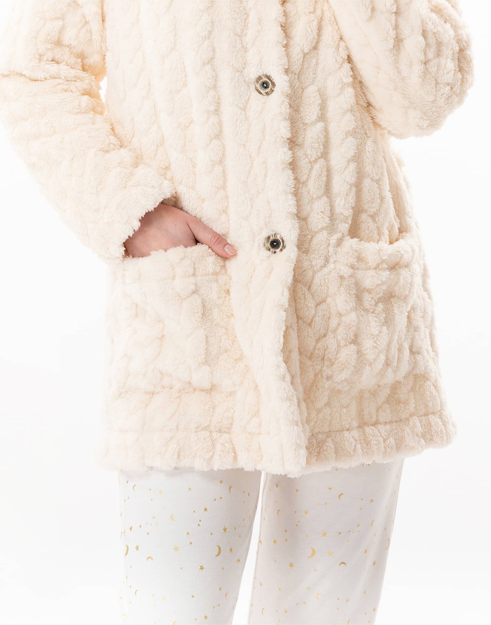 Alternative view of Le Chat Jacke Essentiel 174 ecru