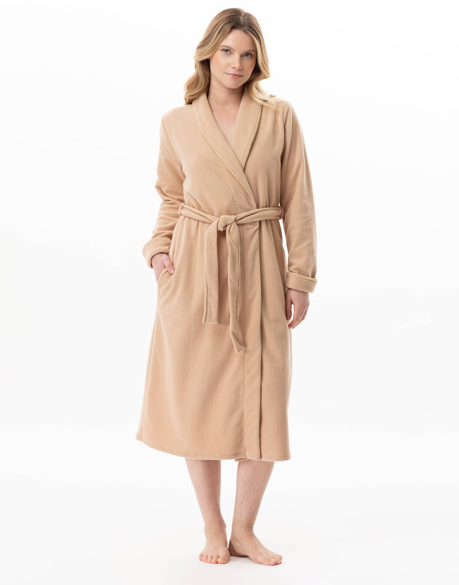 Le Chat Bademantel Linette caramel