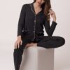 Annette Pyjama 04854 nero