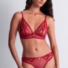 Aubade Bralette Mystery of Love cherry