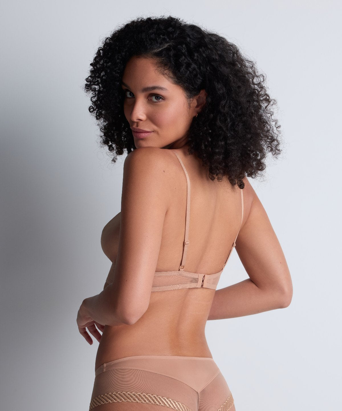 Alternative view of Aubade Panty Sheer Emotion sand