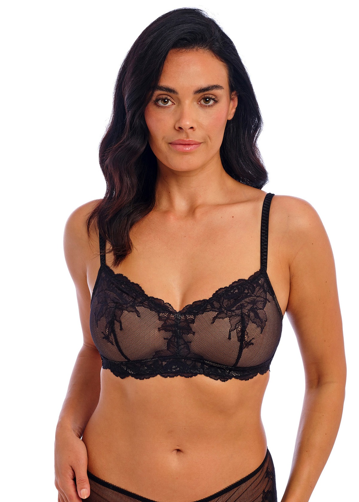 Alternative view of Wacoal Bralette Vivid Attraction black