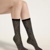 Wolford Socks Merino Pattern black