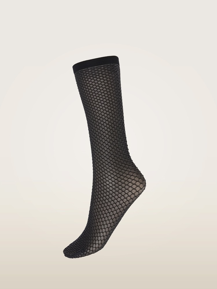 Alternative view of Wolford Socks Shimmer Effect black/silver lurex