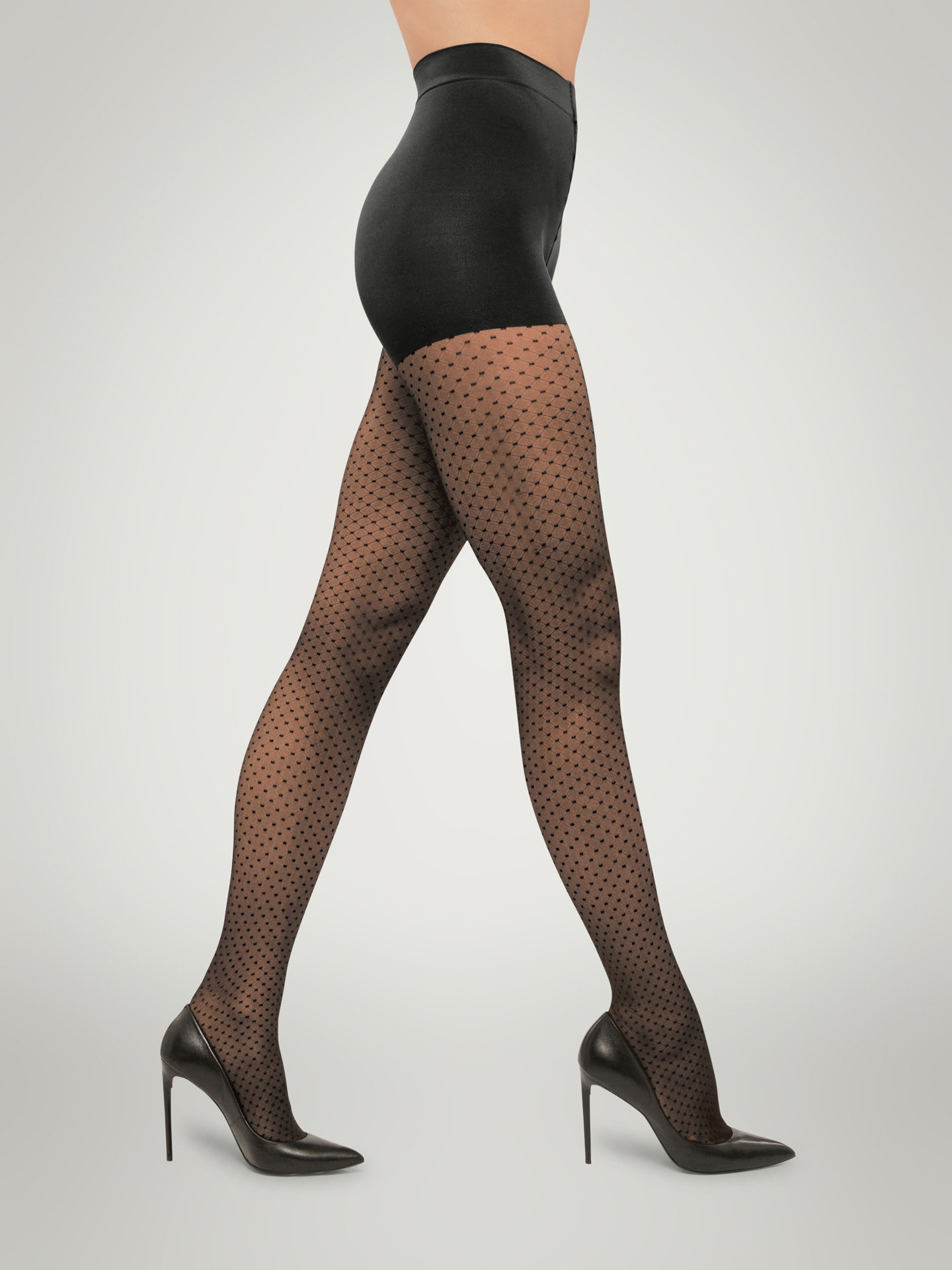 Alternative view of Wolford Strumpfhose Control Dots Tights black