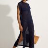 Lenny Niemeyer Tube Cover up Dress tile blue
