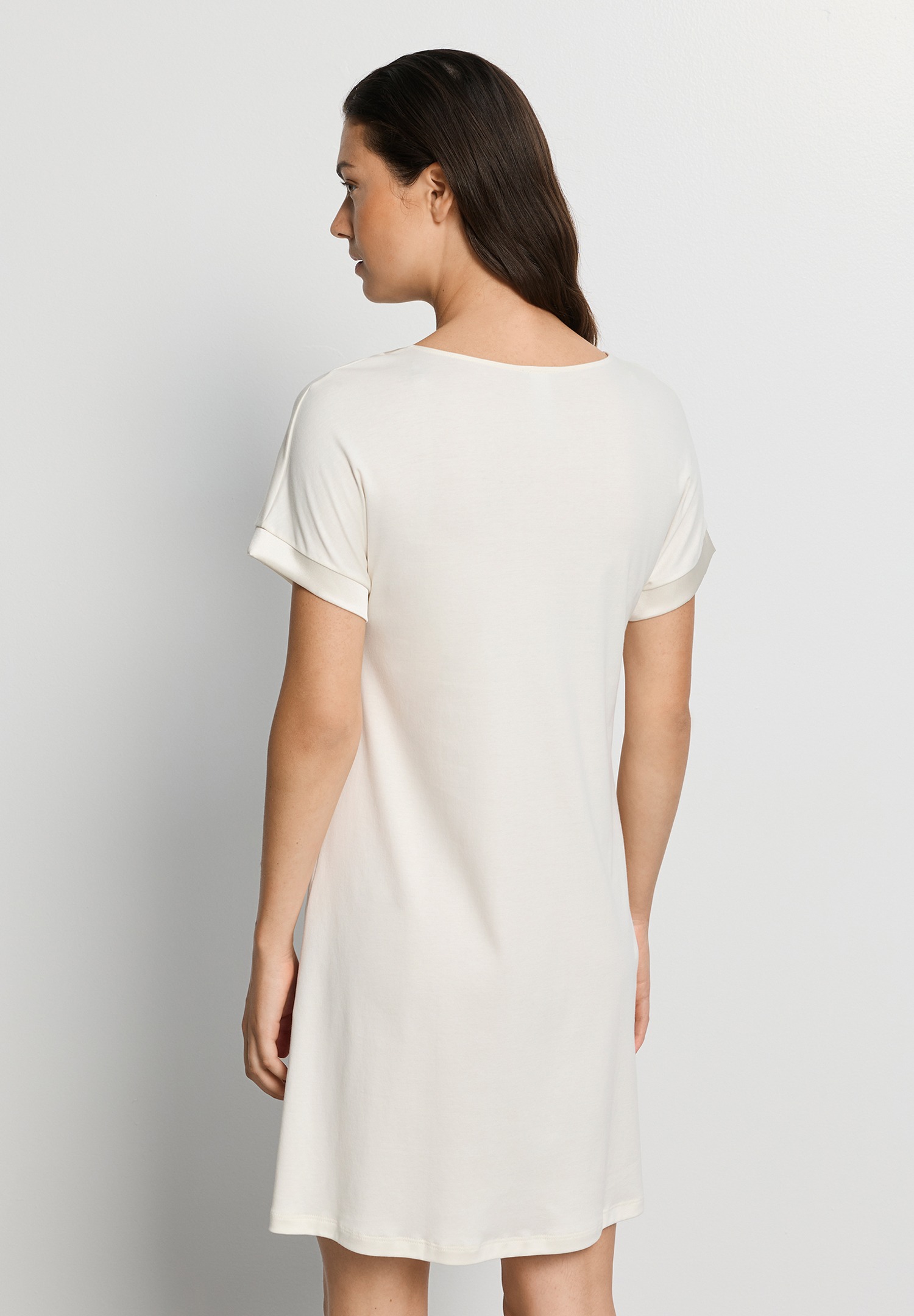 Alternative view of Hanro Nachthemd Anilla Misty white