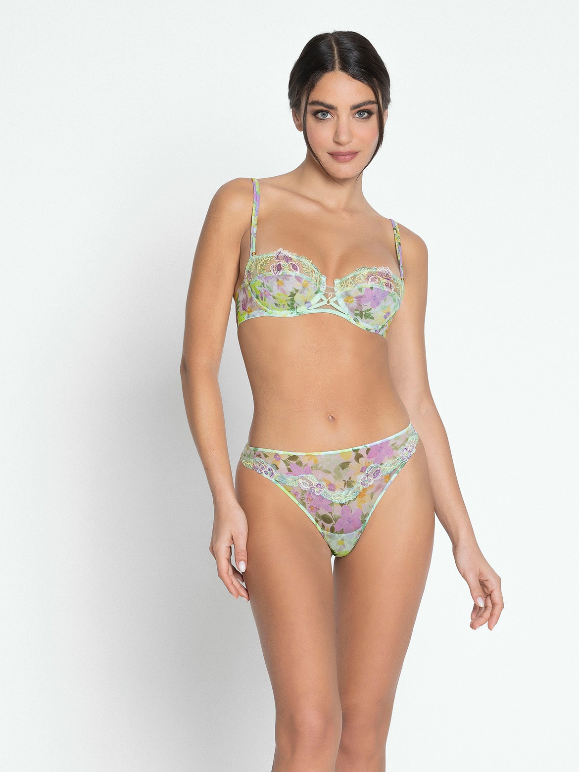 Alternative view of Lise Charmel String Amour au Soleil soleil en fleurs