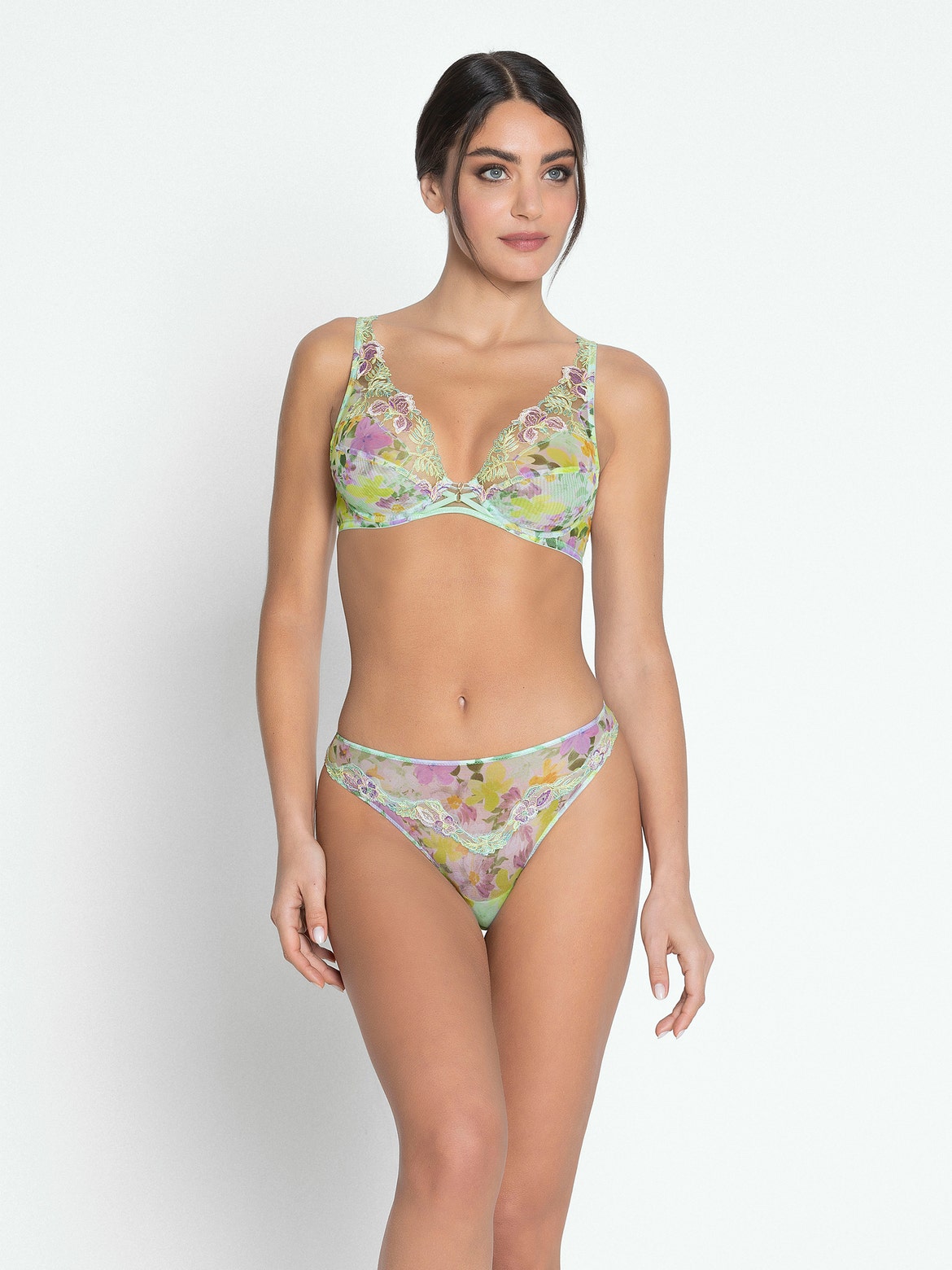 Alternative view of Lise Charmel Slip Amour au Soleil soleil en fleurs