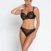 Lise Charmel Dreiviertel Schale BH desir et volupte noir