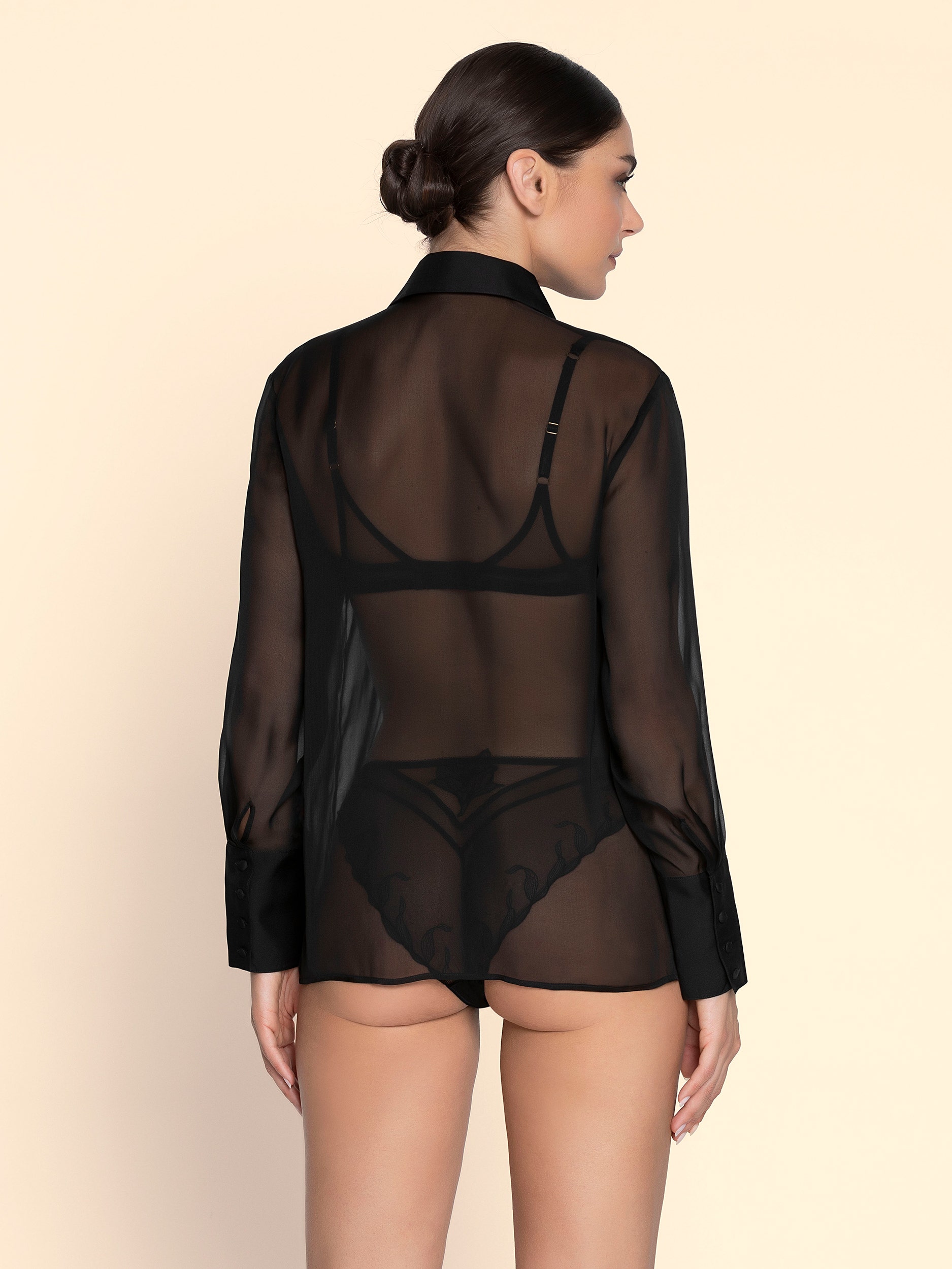 Lise Charmel Bluse desir et volupte noir – Bild 4