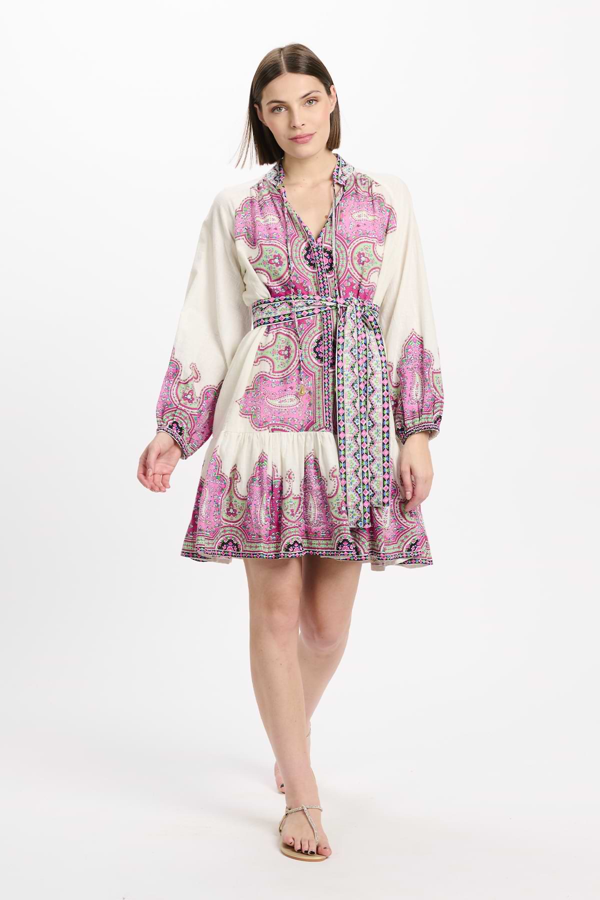 Alternative view of Miss June Kleid Isabella pink