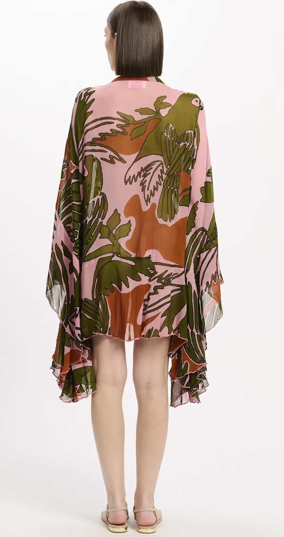 Miss June Kaftan Anaya mit Print – Bild 3