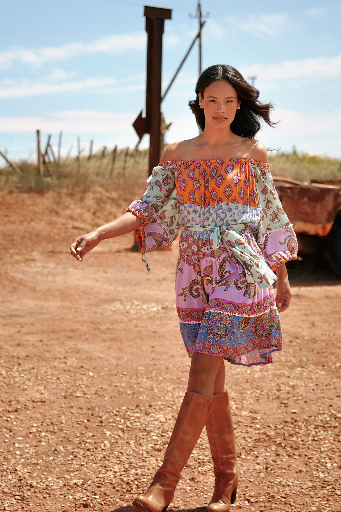 Miss June Kleid Travie multico