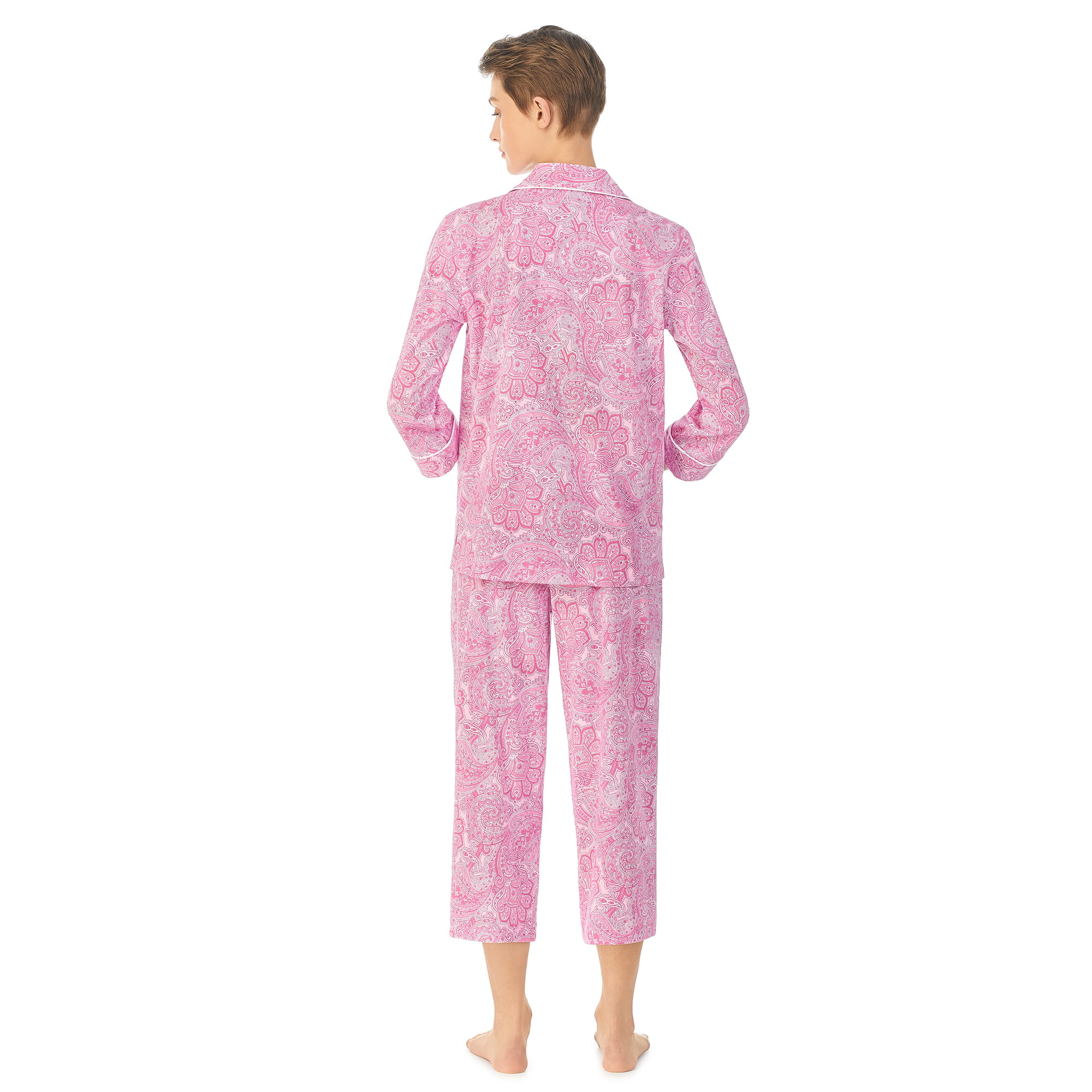 Alternative view of Ralph Lauren Pyjama pink paisley