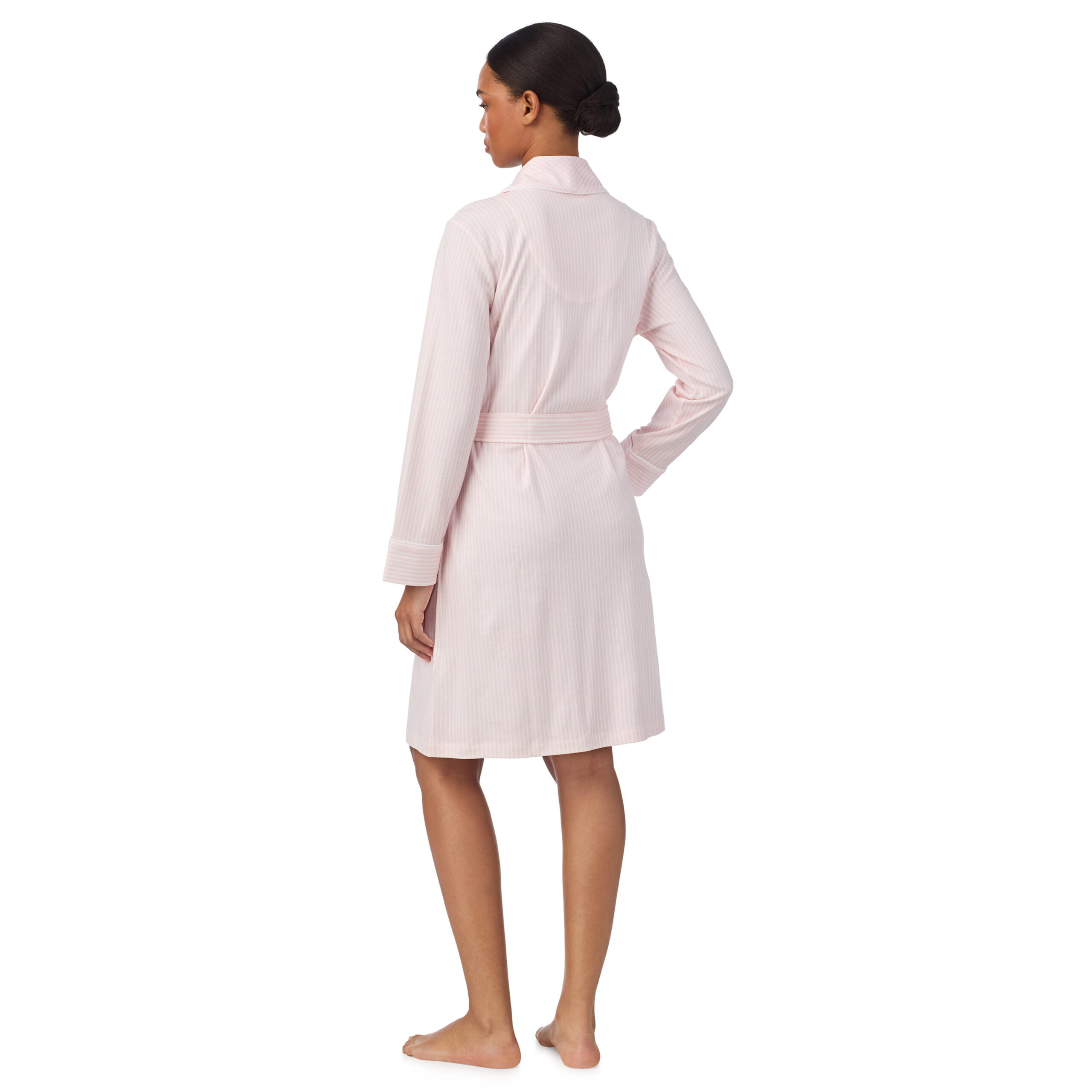 Alternative view of Ralph Lauren Morgenmantel pink stripe