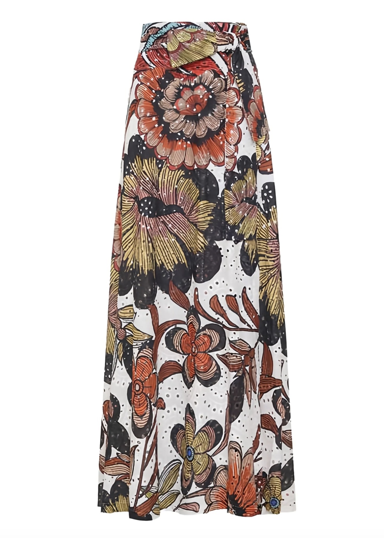 Alternative view of Pearl and Caviar Maxi Skirt print