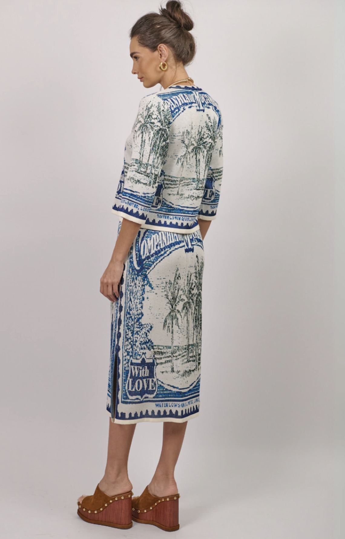 Cecilia Prado Maxi Skirt Roseli orange