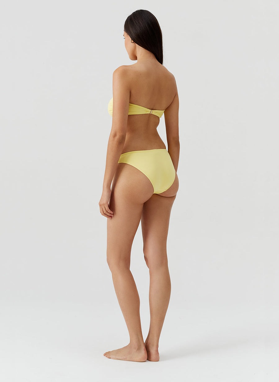 Alternative view of Melissa Odabash Bikini Set Istanbul yellow
