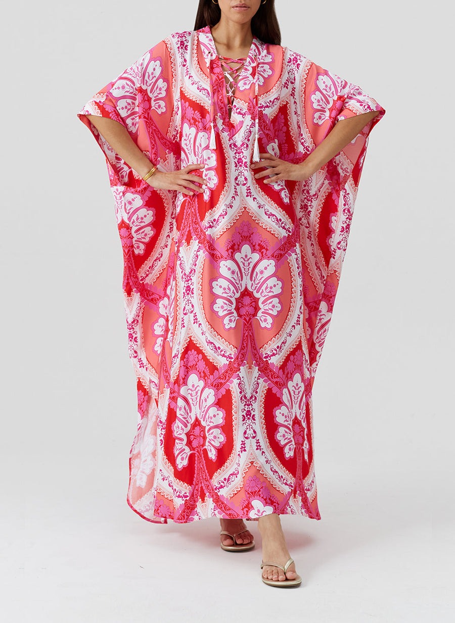 Melissa Odabash Kaftan ornate