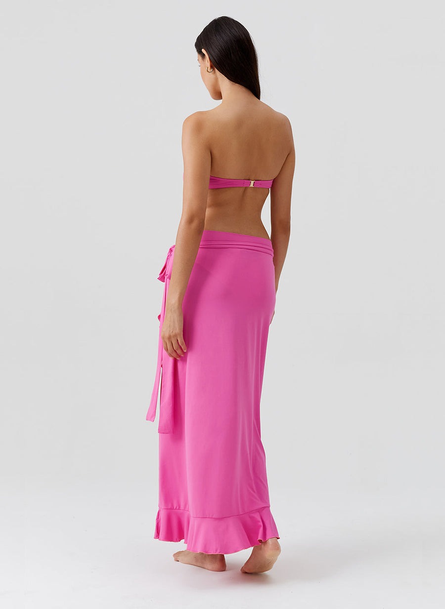 Alternative view of Melissa Odabash Pareorock watermelon