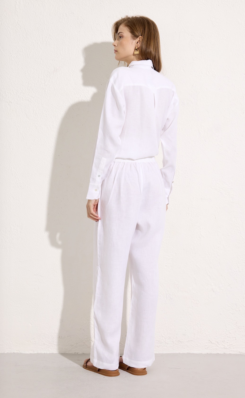 Alternative view of Lenny Niemeyer Leinen Hose white