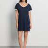 Hanro Kleid ohne Arm Laura deep navy