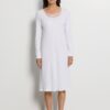 Hanro langarm Nachthemd Belen white