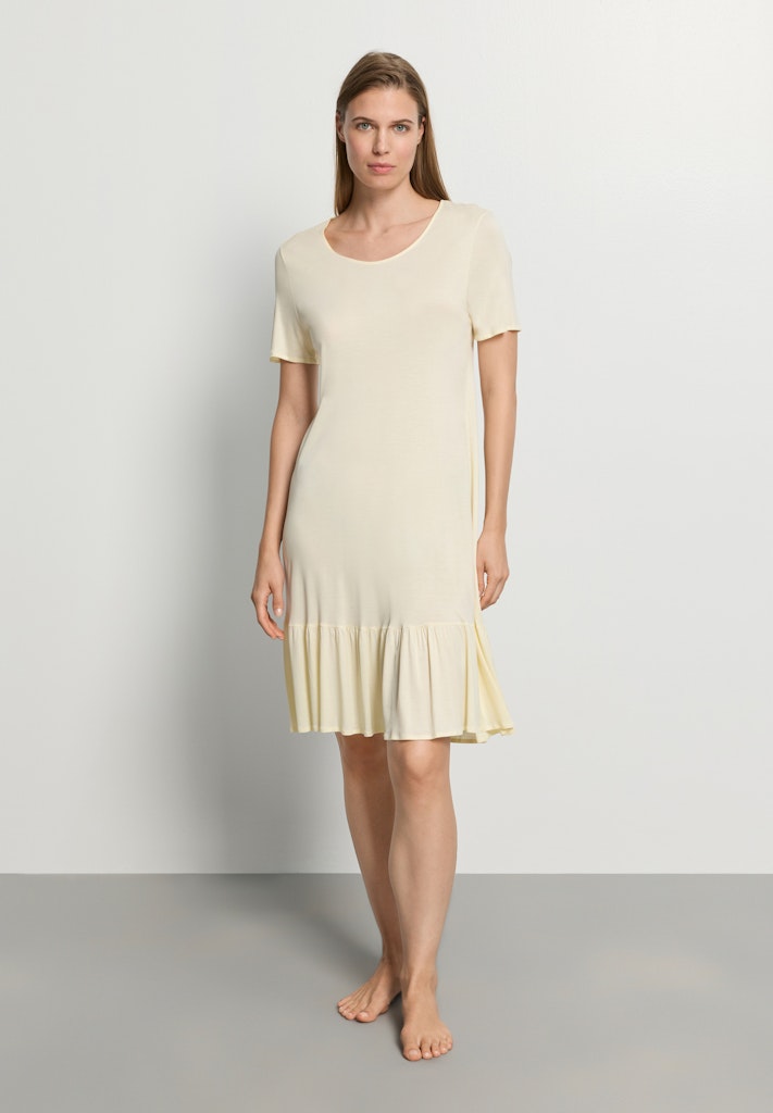 Hanro Nachthemd halbarm Isabella lemon cake