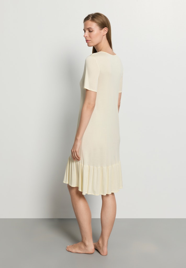 Alternative view of Hanro Nachthemd halbarm Isabella lemon cake