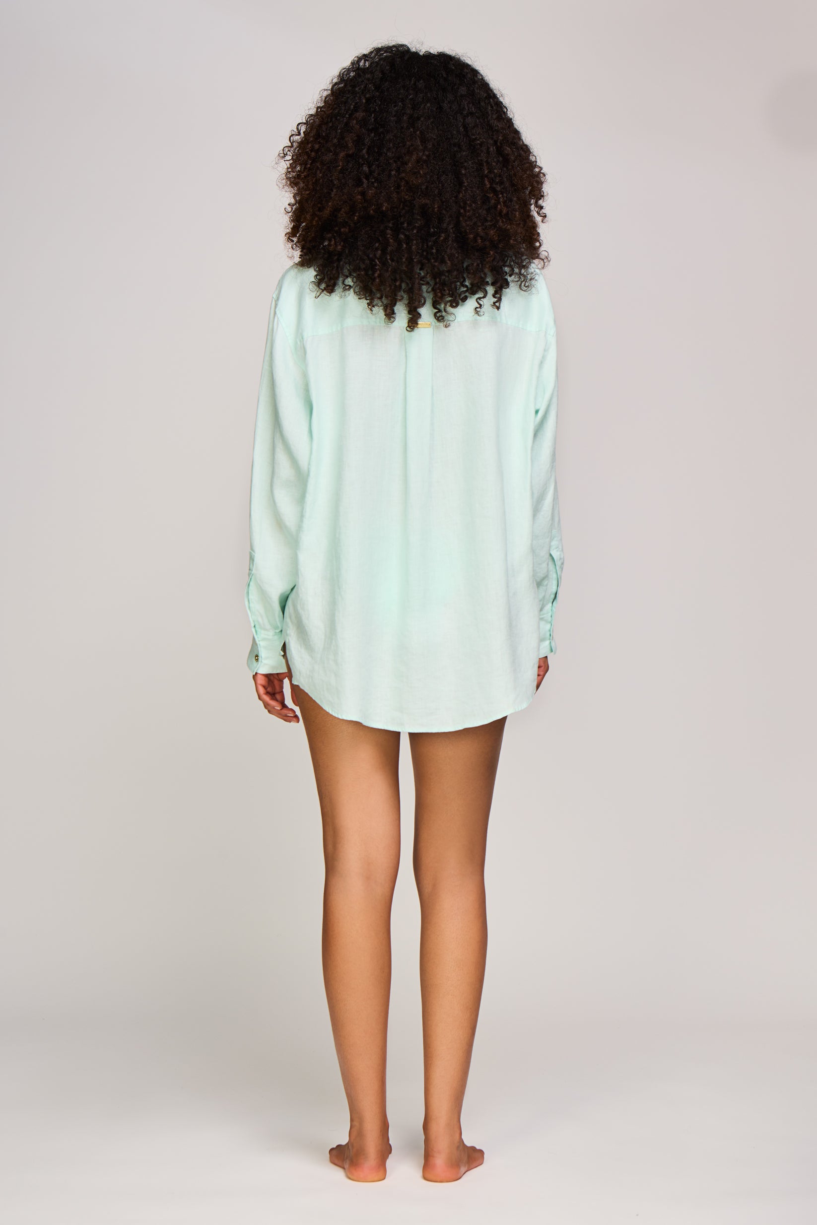 Alternative view of Heidi Klein Shirt Corfu mint