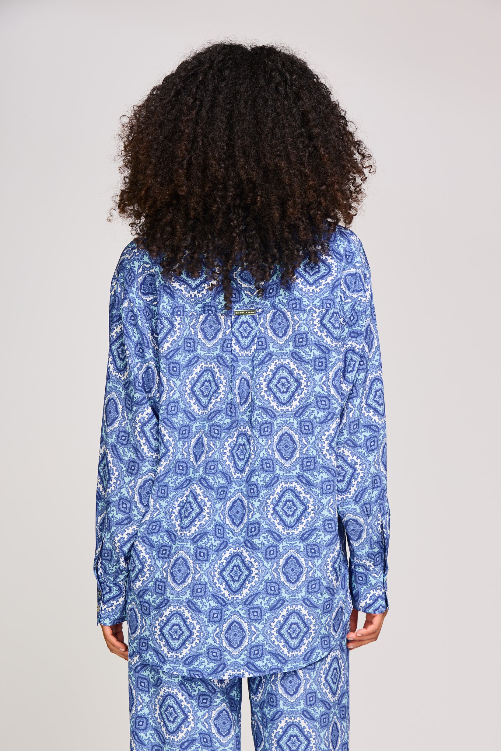 Alternative view of Heidi Klein Shirt Mykonos blau