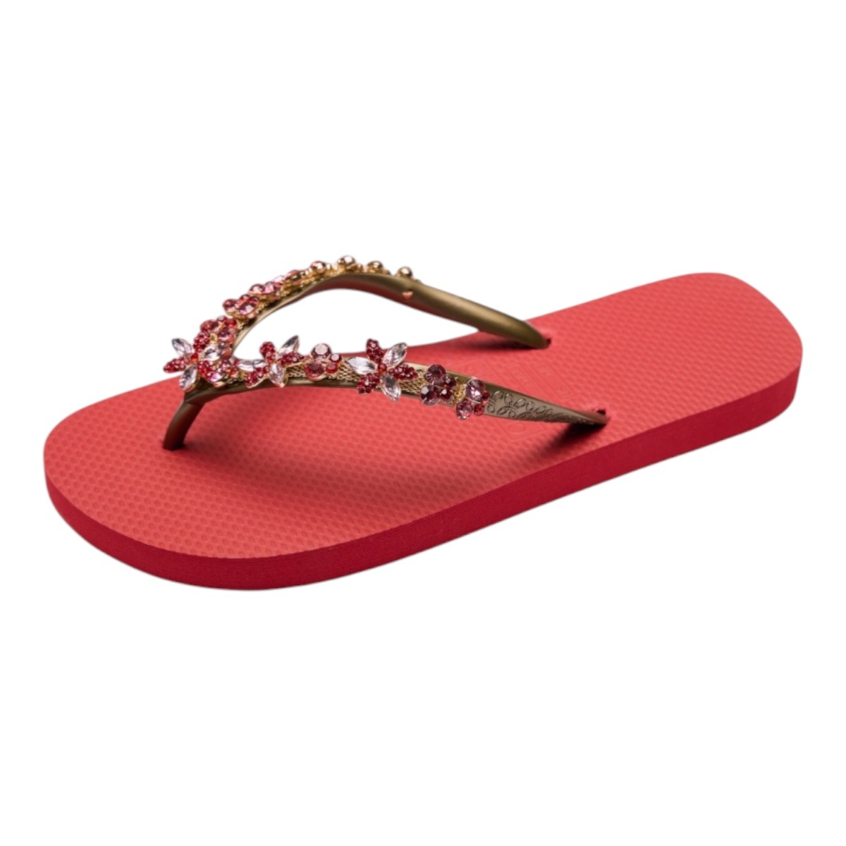 Chanclas by Simone Herrera Flip Flops Valerie red