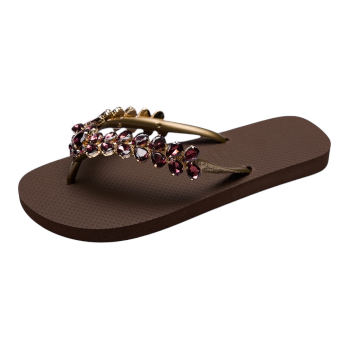 Chanclas by Simone Herrera Flip Flops Mar brown