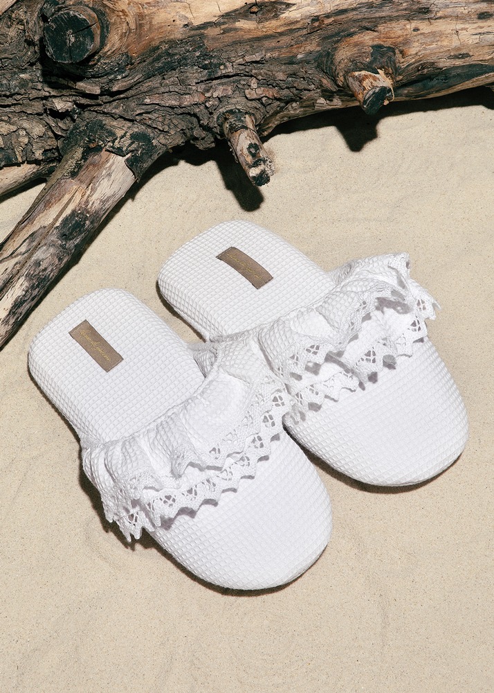 Luna di Giorno Slippers bianco