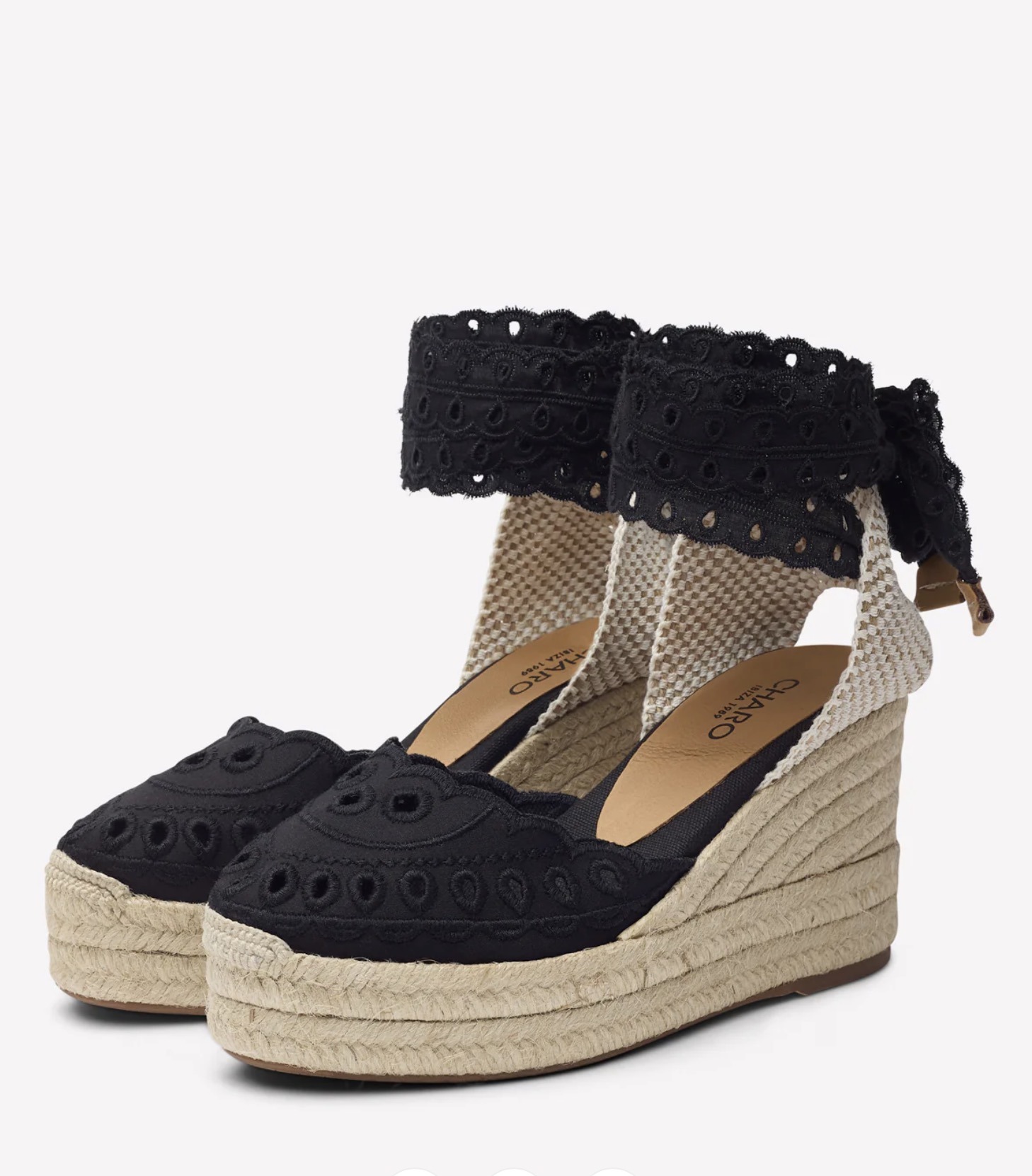 Charo Ruiz Castaner Sandal Sealace black