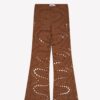 Charo Ruiz Trousers Stern Sealace Resort brown