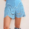 Charo Ruiz Short Dune Sealace Resor blue