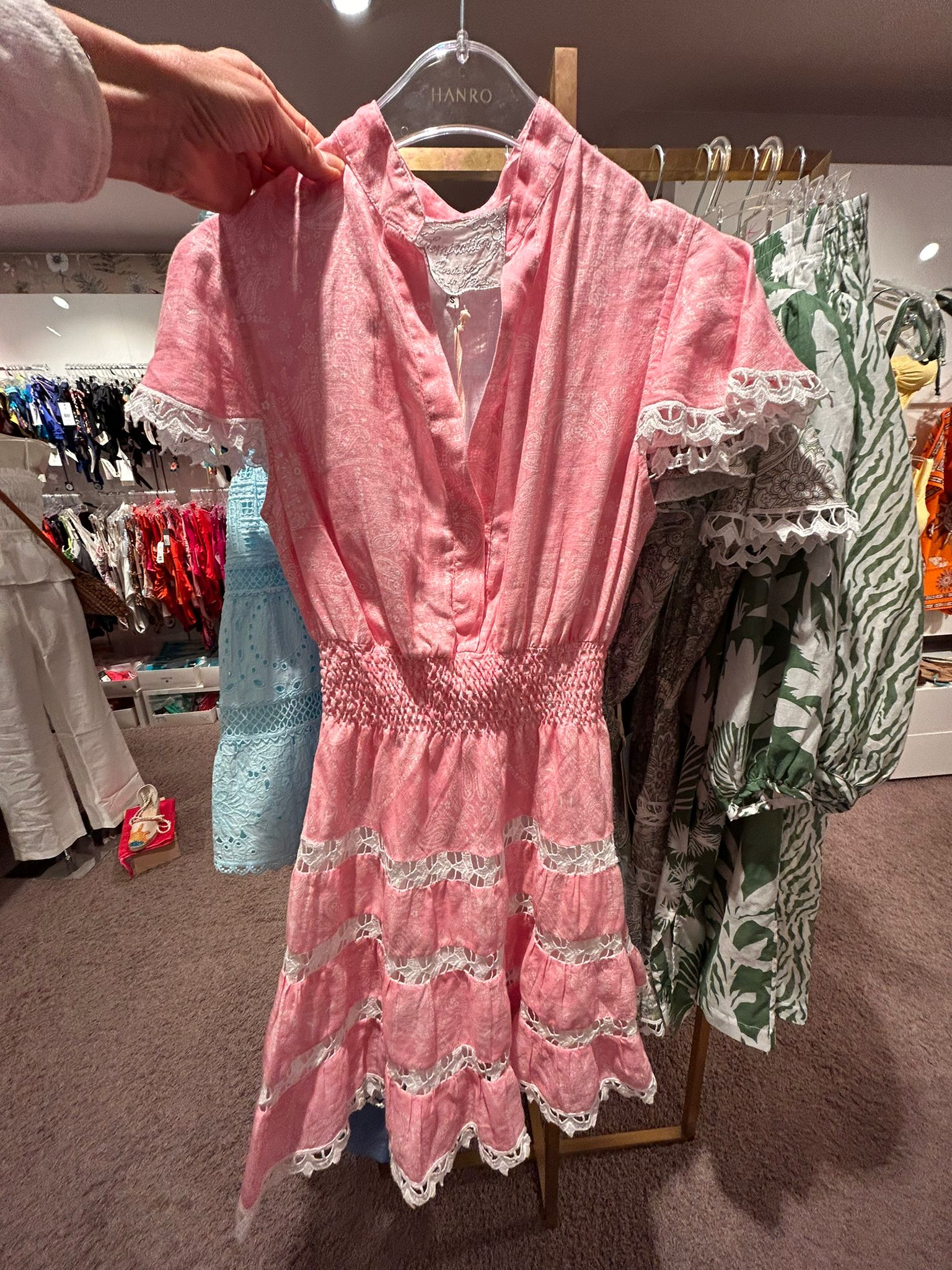 Alternative view of Temptation Positano Kleid Parana 26 bandana pink