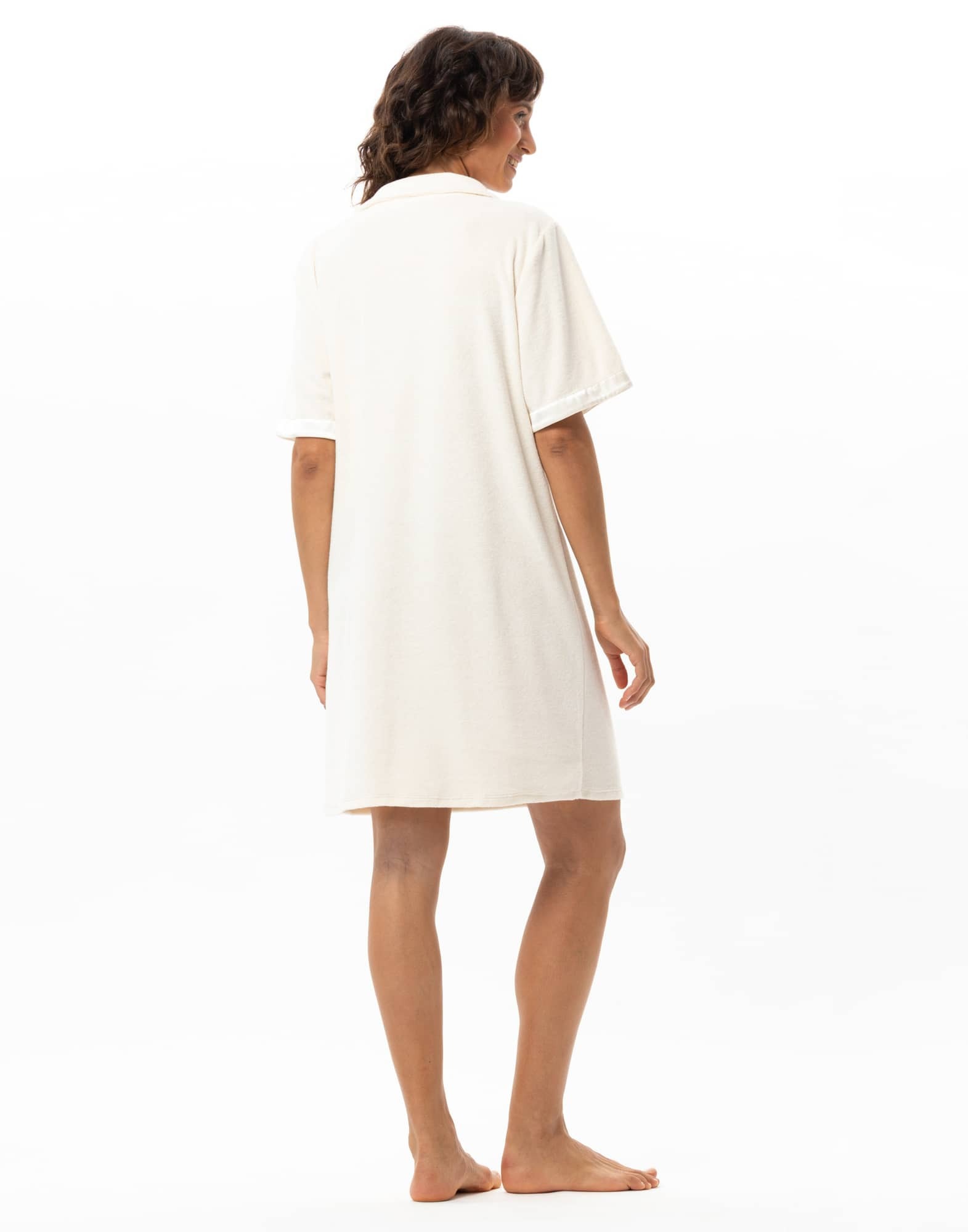 Alternative view of Le Chat Kleid Terry Cloth Gelato vanille