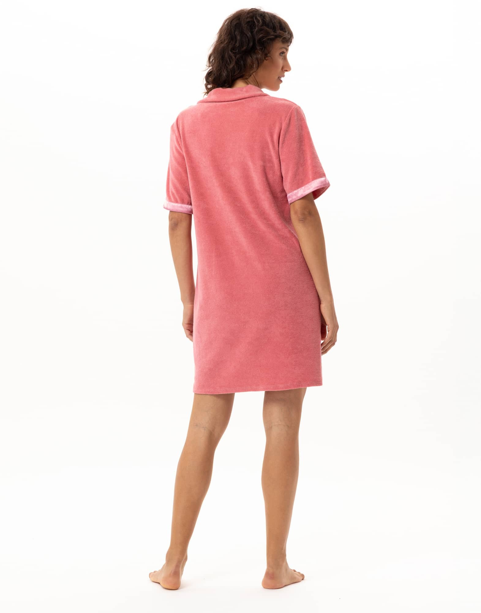 Alternative view of Le Chat Kleid Terry Cloth Gelato strawberry