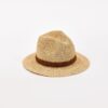 Hat Attack Frankie Fedorra Hat natural denim