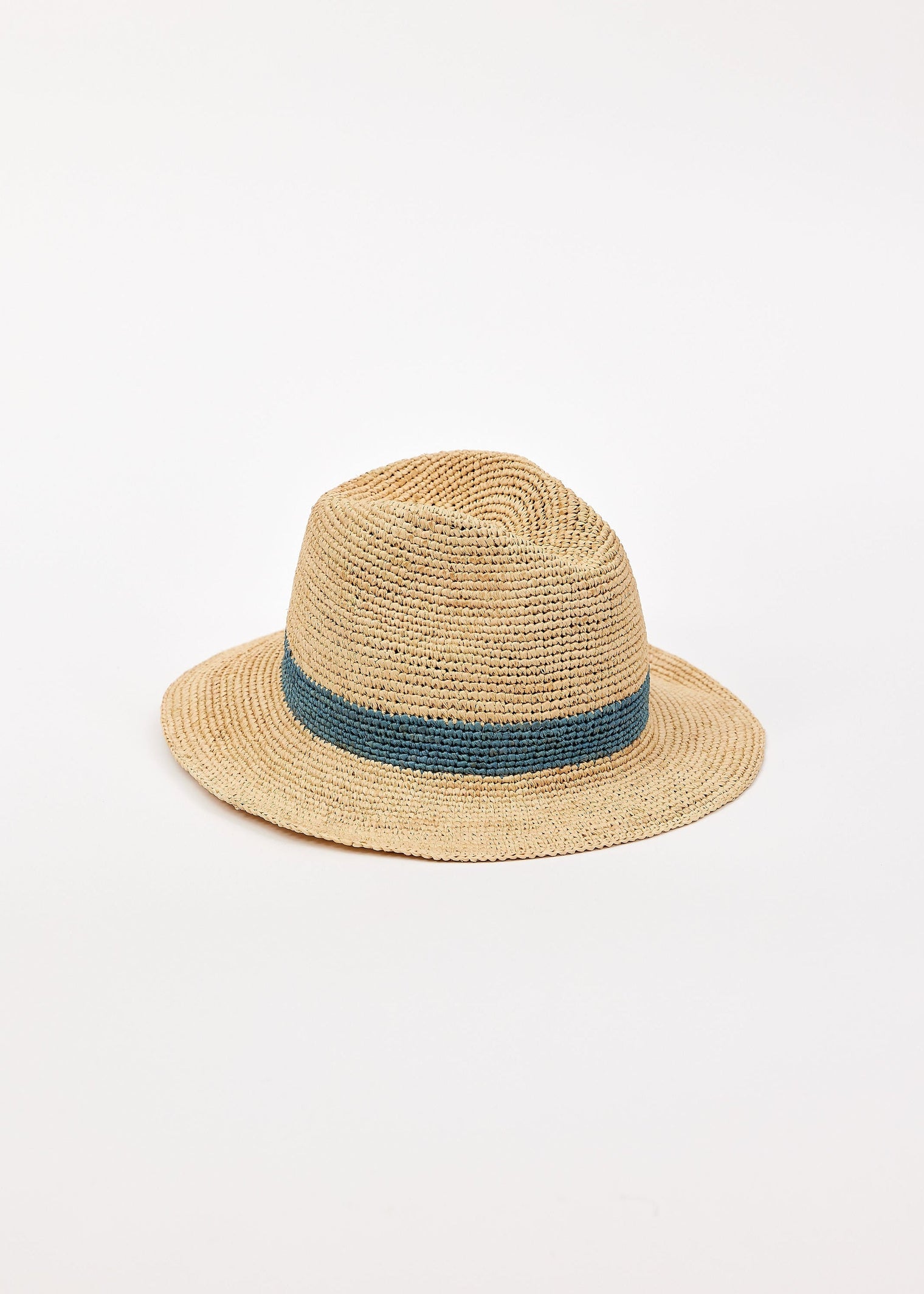 Hat Attack Frankie Fedorra Hat natural denim