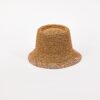 Hat Attack Frankie Fedorra Hat natural tobacco