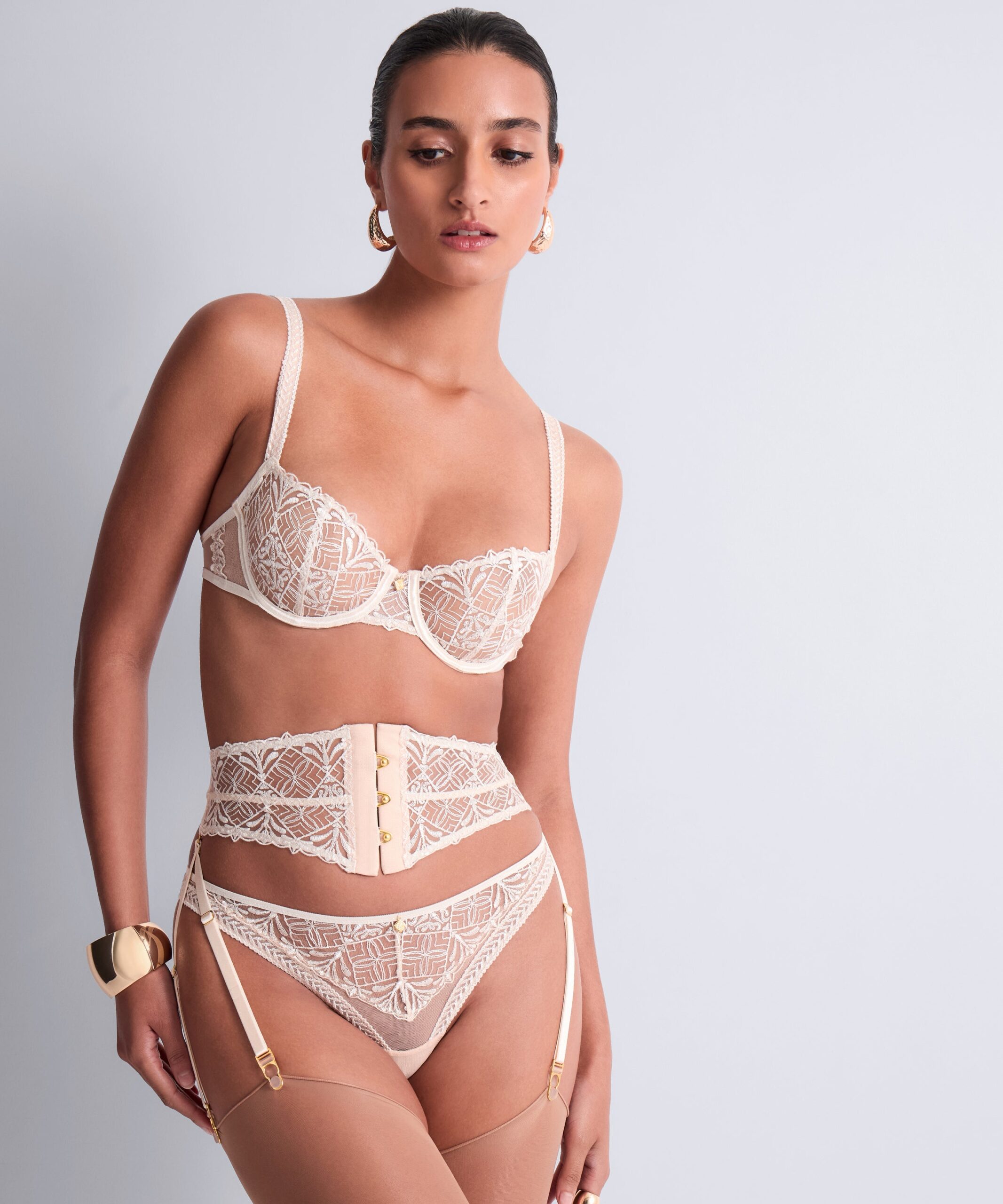 Aubade Korsett Iconic Calypso dune