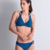 Aubade Bikini Set Halbschale Neckholder ibiza blue