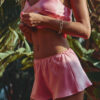 Marjolaine Negligee kurz Clea imprime pastel