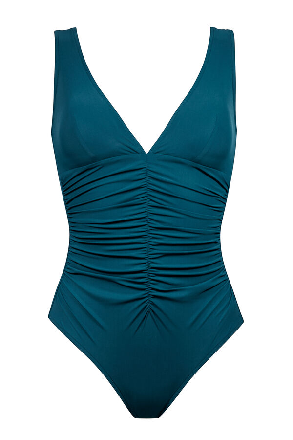 Maryan Mehlhorn low Plunge Badeanzug Elements oceanmist – Bild 3