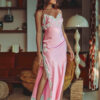 Marjolaine Negligee lang Camelia blush/perl